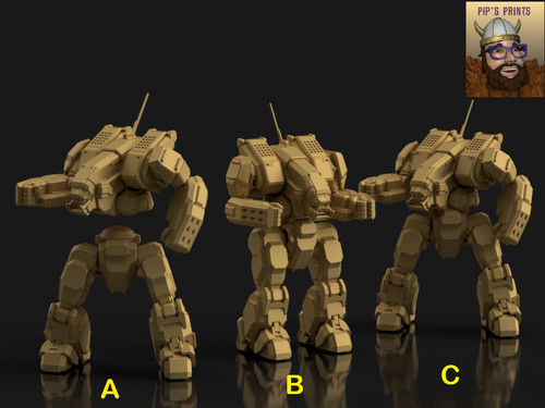 Arc archer for battletech - arc-5w,